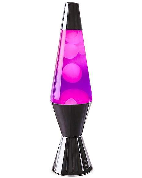 12" Lava lamp bong with white iridescent stripes. . Lava lamp spencers
